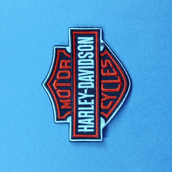 Harley-Davidson Motor Cycles Iron On Patch - Picture 2 of 7